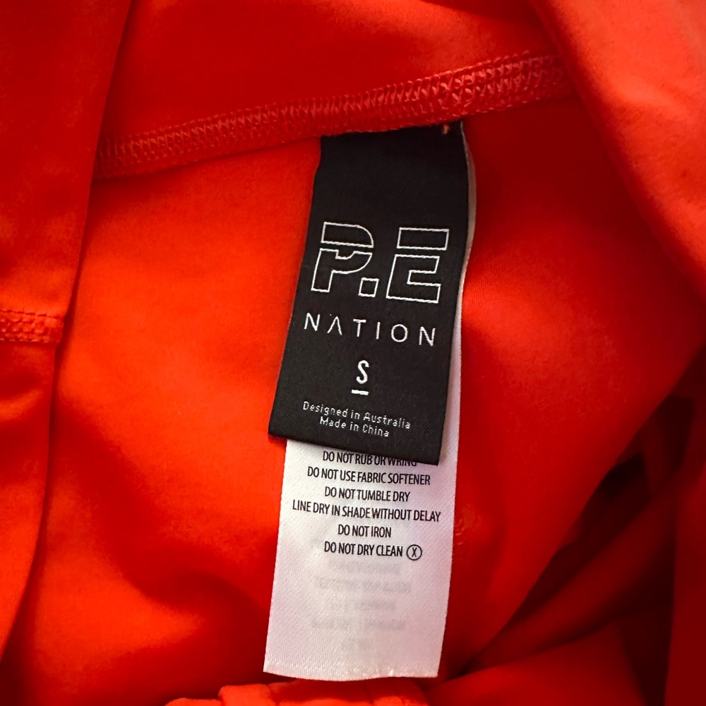 Orange PE Nation leggings